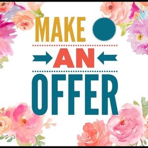 All reasonable offers will be considered😊